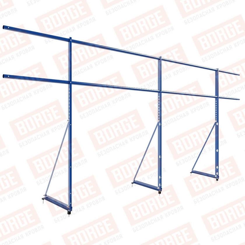 Ограждение декоративное NewLine H-120см, 3м, сигнально-синий (RAL 5005)