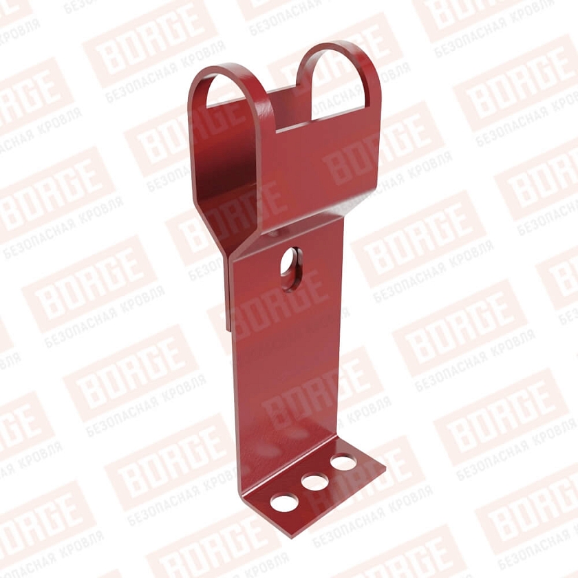 Кровельный кронштейн BORGE, коричнево-красный (RAL 3011)