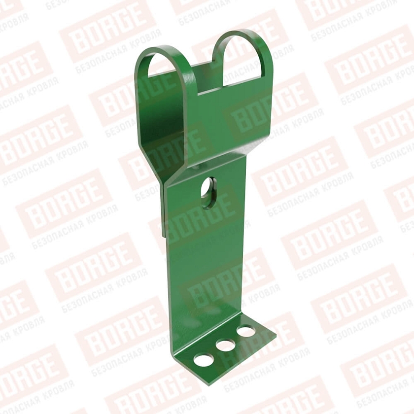 Кровельный кронштейн BORGE, лиственно-зеленый (RAL 6002)