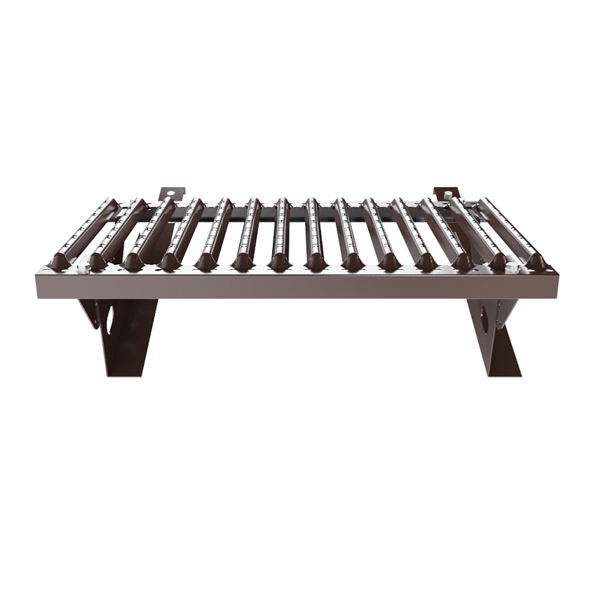 Ступень кровельная BORGE, для черепичной кровли, коричневый шоколад (RAL 8017)