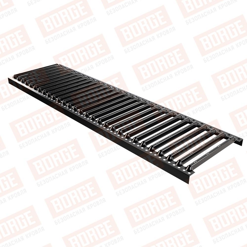 Платформа переходного мостика Русский Рубеж 1,25м, чёрный (RAL 9005)