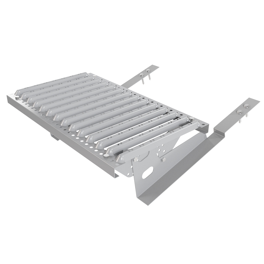 Ступень кровельная BORGE, для композитной кровли, сигнально-серый (RAL 7004)