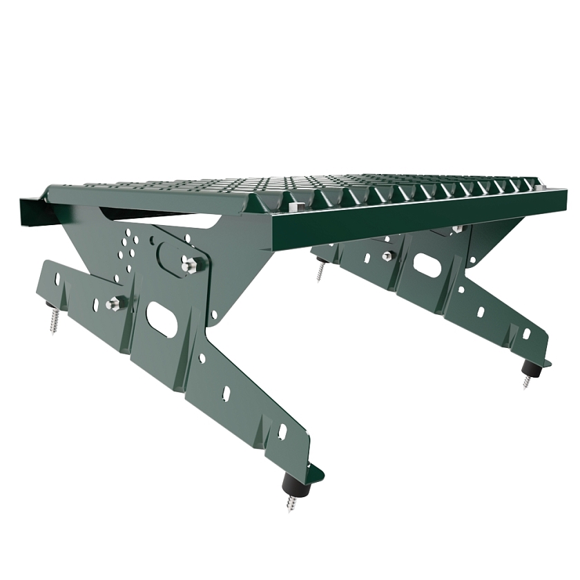 Ступень кровельная BORGE, зеленый мох (RAL 6005)