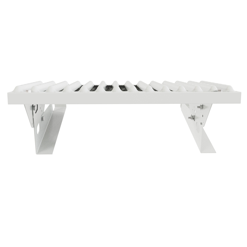 Ступень кровельная BORGE, для композитной кровли, сигнально-белый (RAL 9003)