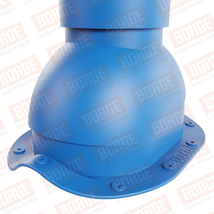 Роторная вентиляция Viotto, для МЧ Монтеррей, d-110мм, h-550мм, неутепленная, сигнально-синий (RAL 5005)