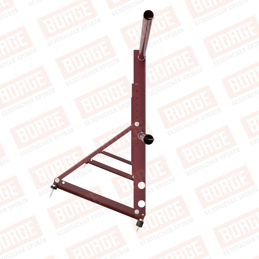 Ограждение декоративное NewLine H-60см, 3м, красное вино (RAL 3005)