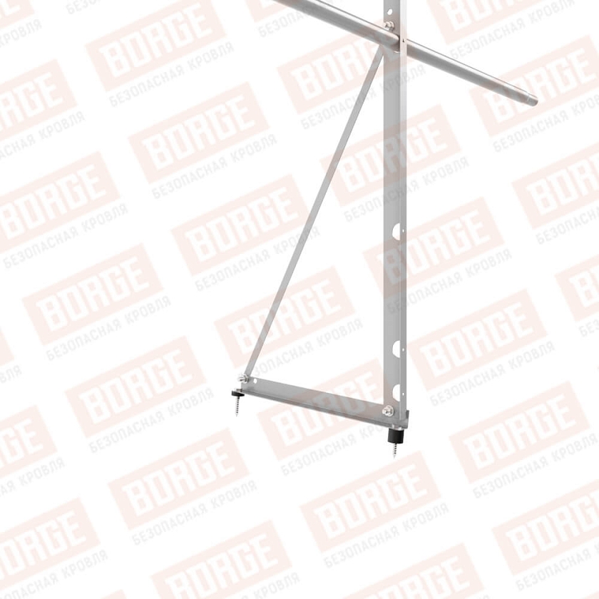 Ограждение декоративное NewLine H-90см, 3м, сигнально-серый (RAL 7004)