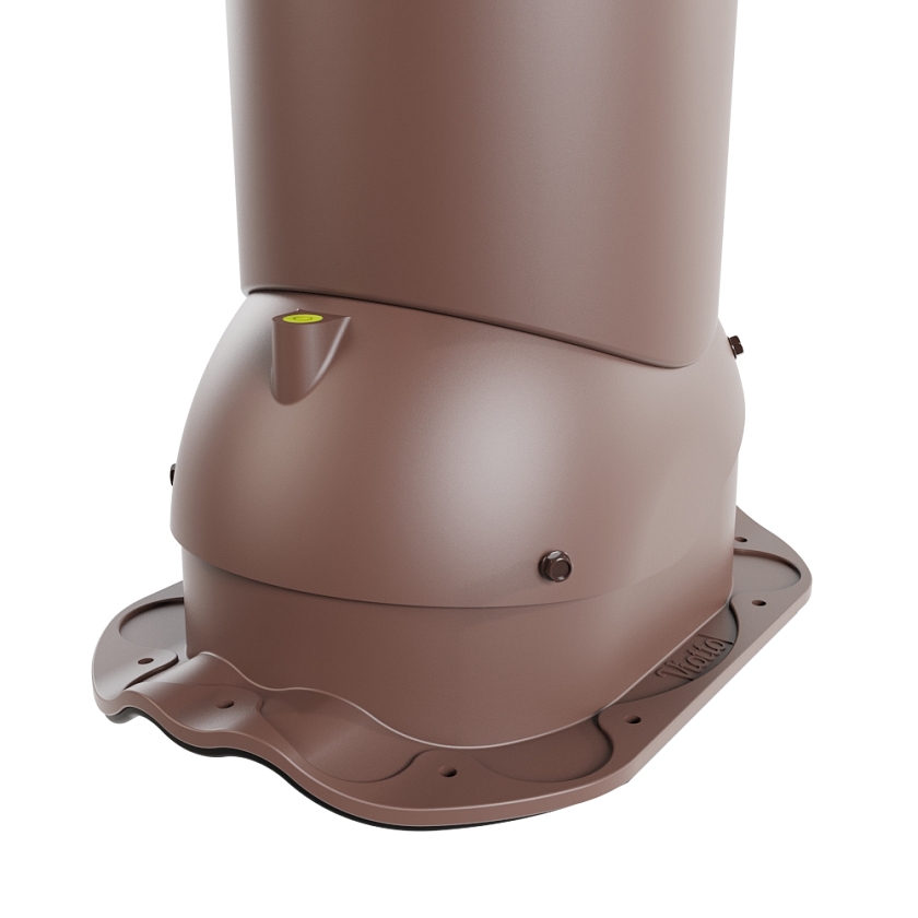 Роторная вентиляция Viotto Turbo, M04 D150мм, коричневый шоколад (RAL 8017)