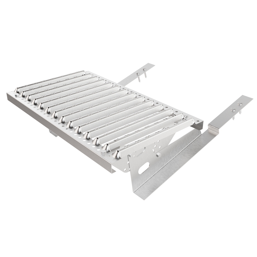 Ступень кровельная BORGE, для композитной кровли, цинк