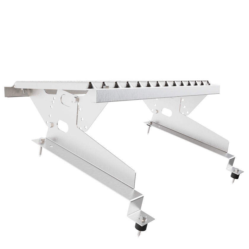 Ступень кровельная BORGE, для МЧ с высокой ступенькой, цинк, 350мм