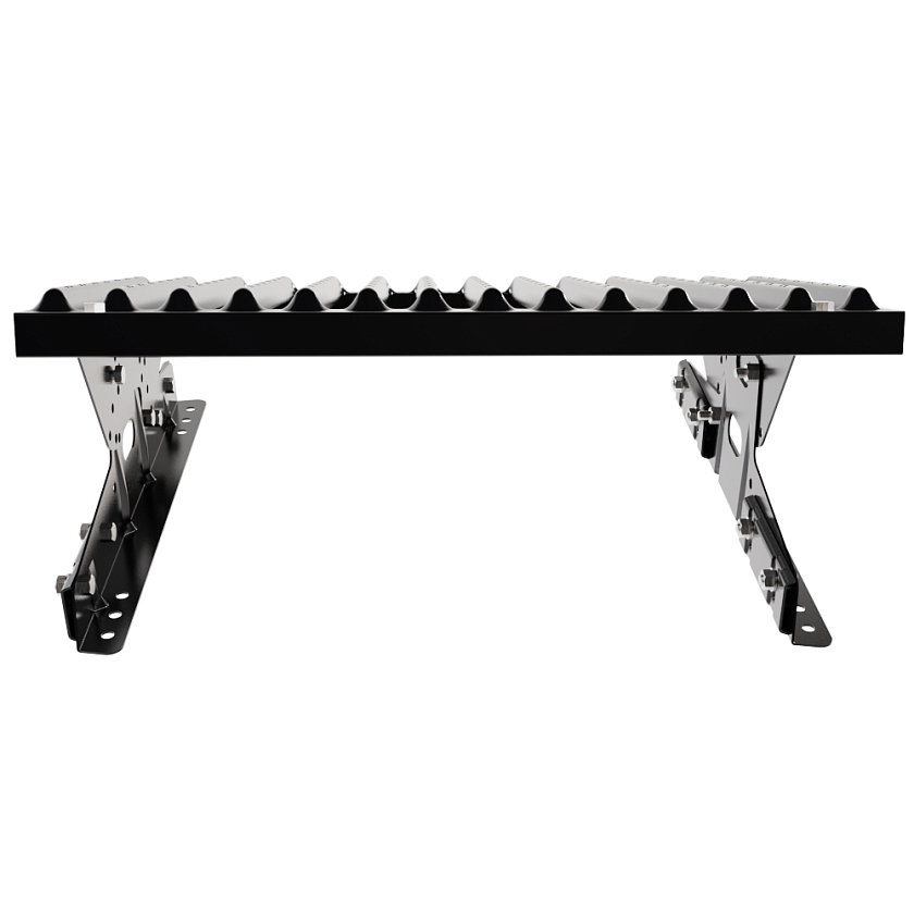 Ступень кровельная BORGE, для фальцевой кровли, чёрный (RAL 9005)