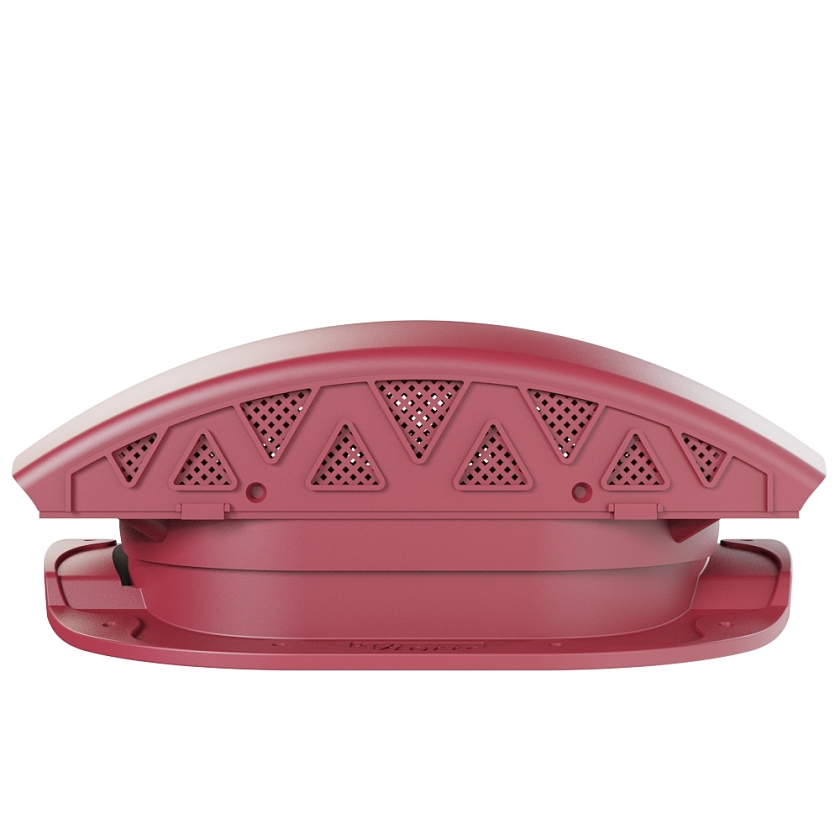 Вентилятор подкровельный Viotto, для МЧ Адаманте, красное вино (RAL 3005). Черепаха