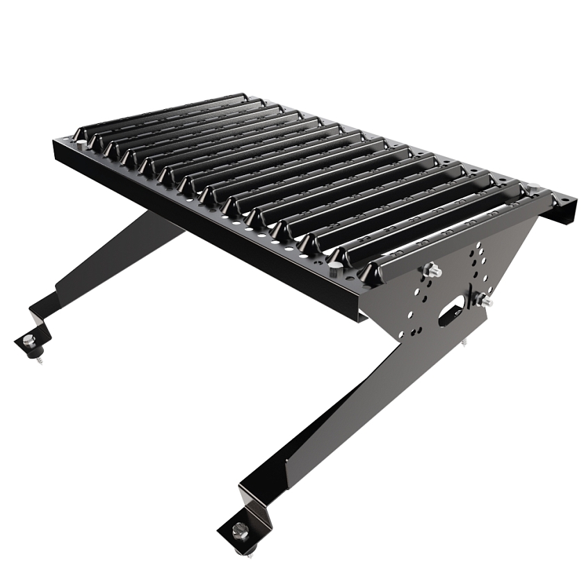 Ступень кровельная BORGE, для МЧ с высокой ступенькой, чёрный (RAL 9005), 350мм