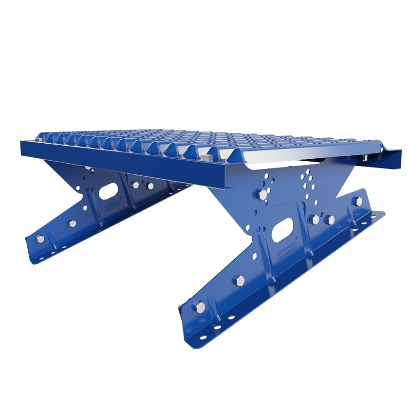 Ступень кровельная BORGE, для фальцевой кровли, сигнально-синий (RAL 5005)