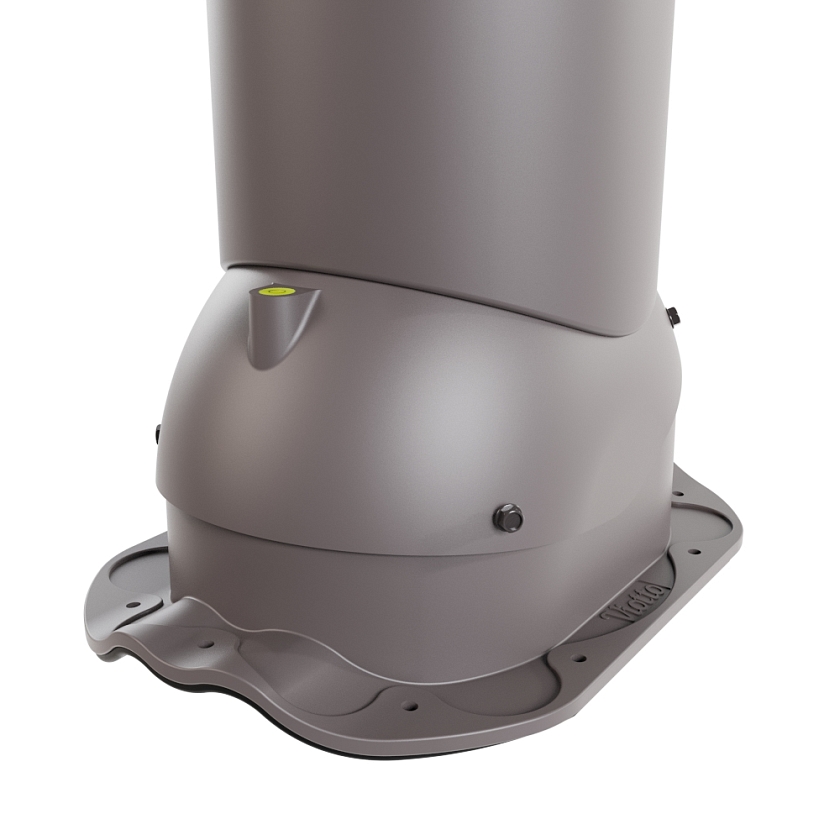 Роторная вентиляция Viotto, для МЧ Финнера, d-150мм, неутепленная, серо-коричневый (RAL 8019)