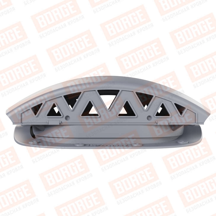 Вентилятор подкровельный Viotto, для МЧ Монтеррей, серый графит (RAL 7024). Черепаха