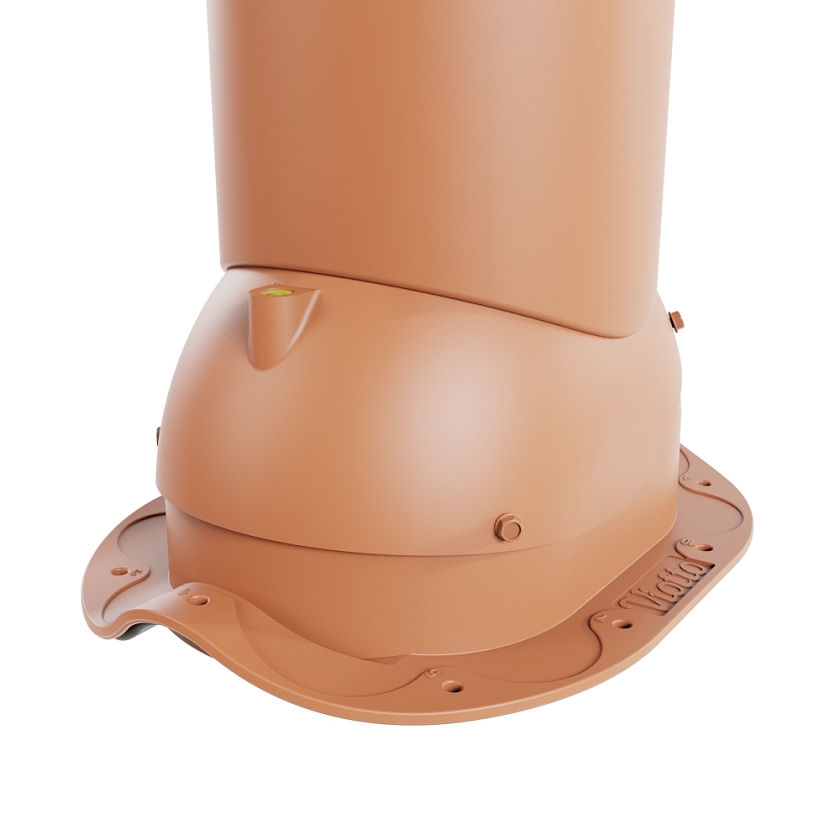 Труба вентиляционная Viotto Aero, M01 D150мм, терракотовый (RAL 8004)