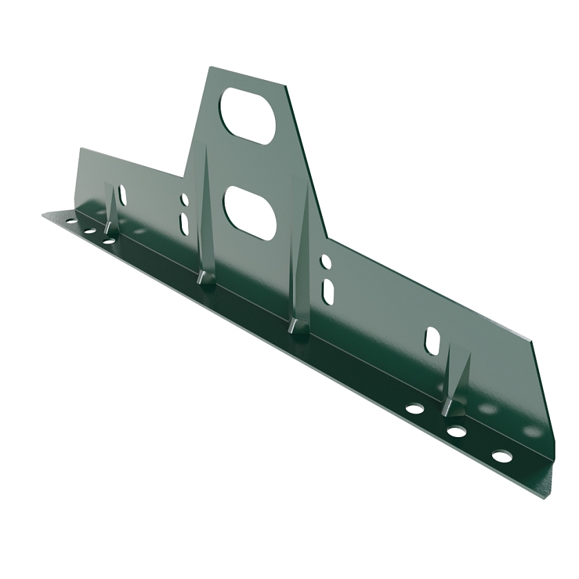Универсальный кронштейн Русский Рубеж 25х45мм, оцинк., зеленый мох (RAL 6005)