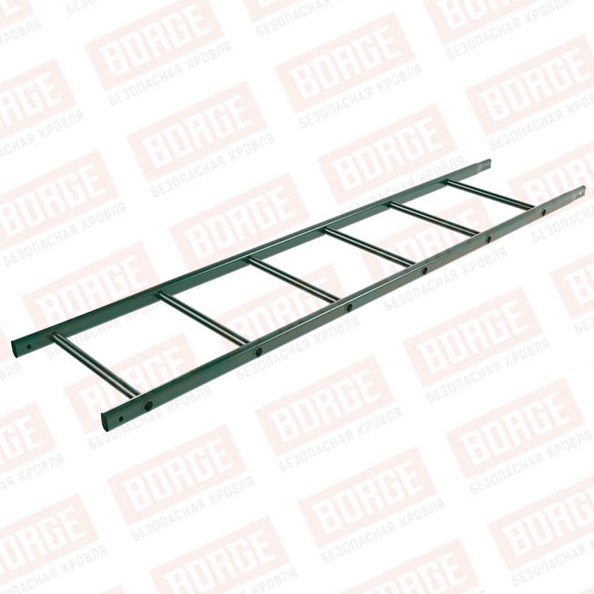 Лестница кровельная NewLine 1,8м, зеленый мох (RAL 6005)