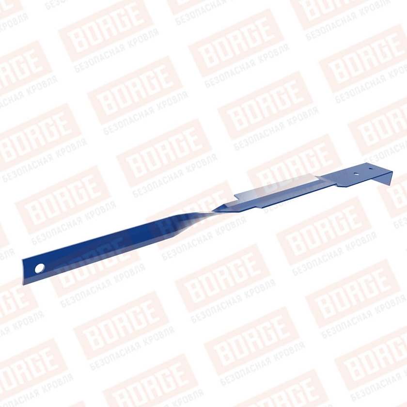 Кровельный кронштейн BORGE для черепичной кровли, сигнально-синий (RAL 5005)