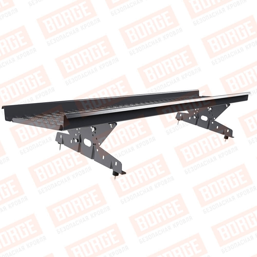 Мостик переходной BORGE 1,5м, серый графит (RAL 7024 matt)