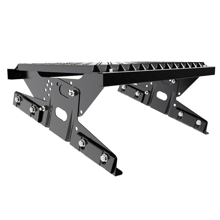 Ступень кровельная BORGE, для фальцевой кровли, чёрный (RAL 9005)