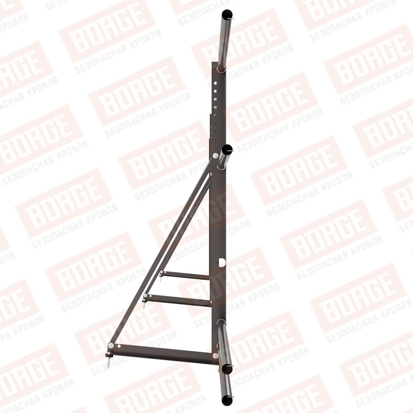 Ограждение декоративное NewLine H-90см, 3м, окрашенный (NL-805), с двумя доп. трубами