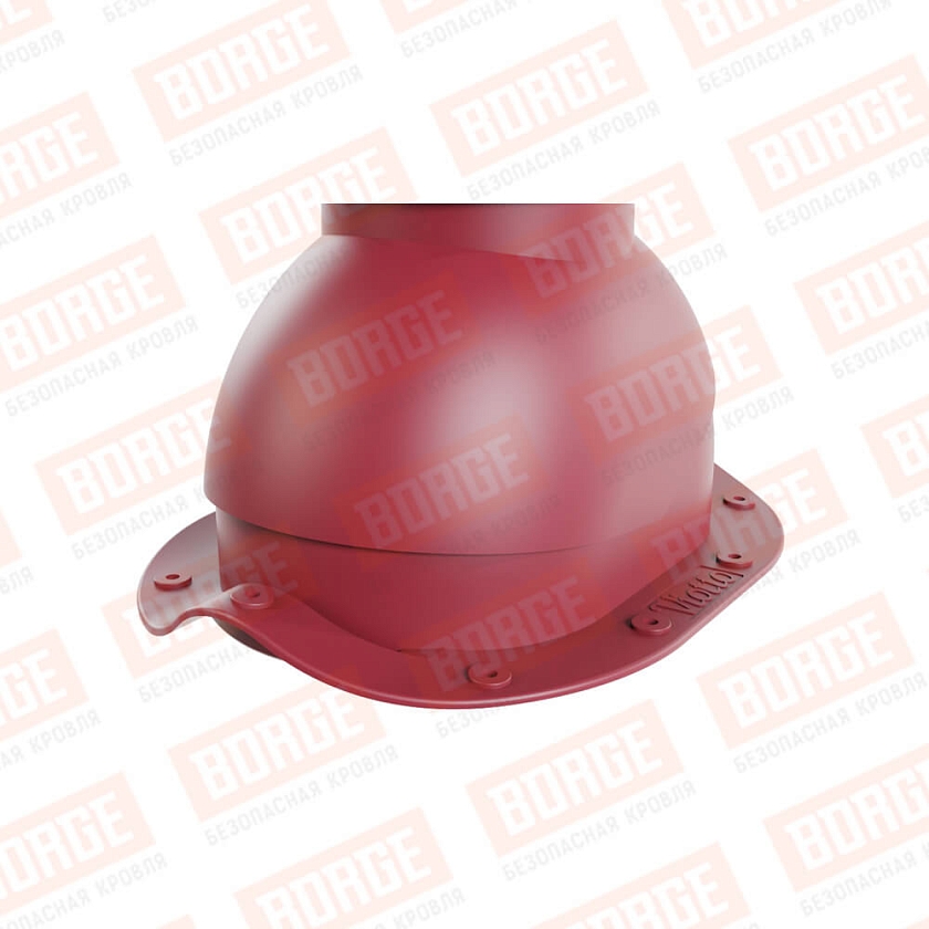 Выход вентиляции канализации Viotto, для МЧ Монтеррей, красное вино (RAL 3005)