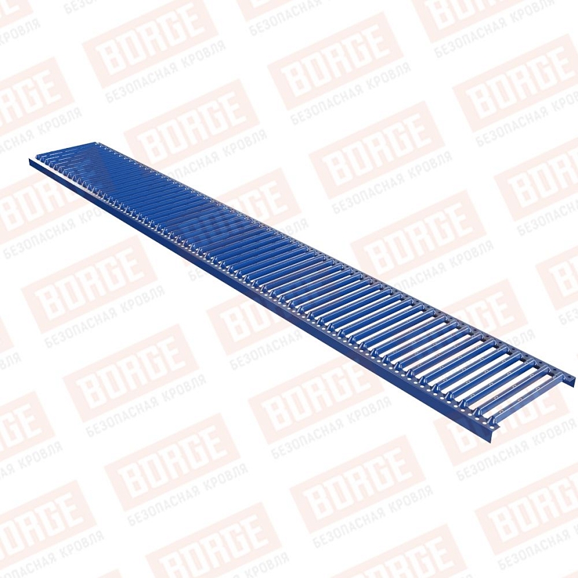 Платформа переходного мостика Русский Рубеж 2,5м, сигнально-синий (RAL 5005)