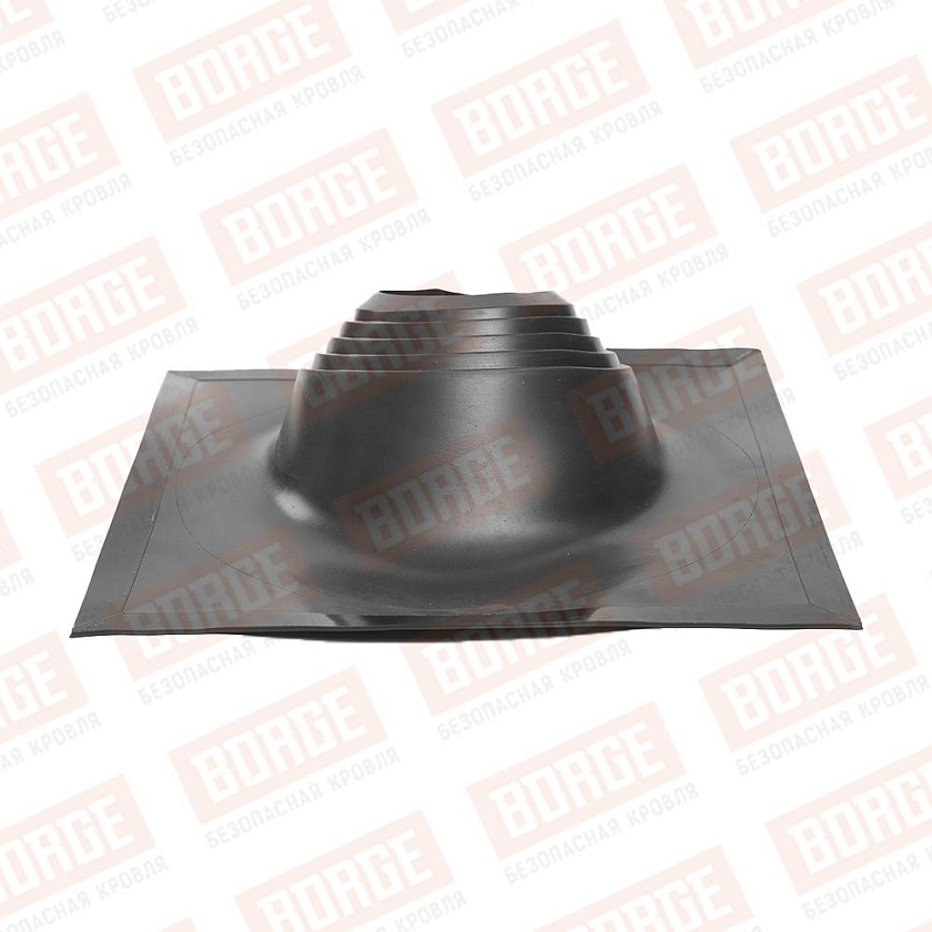 Проходка кровельная угловая №2 d180х280 цв. черный