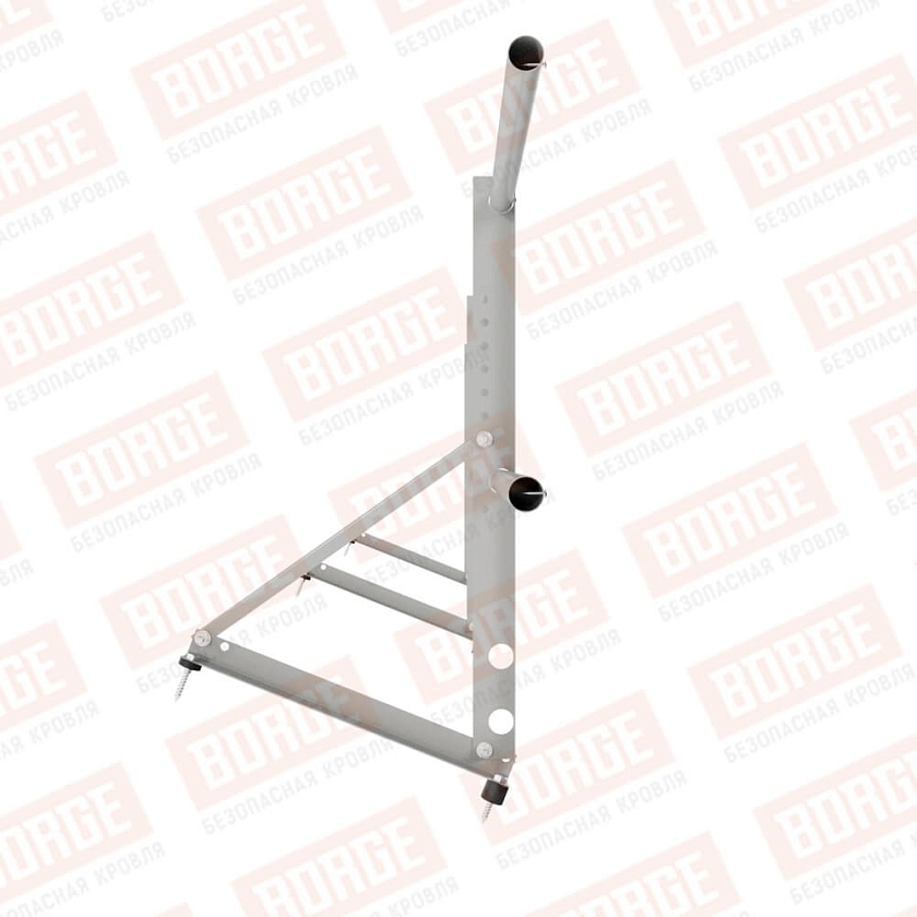 Ограждение декоративное NewLine H-60см, 3м, бело-алюминиевый (RAL 9006)