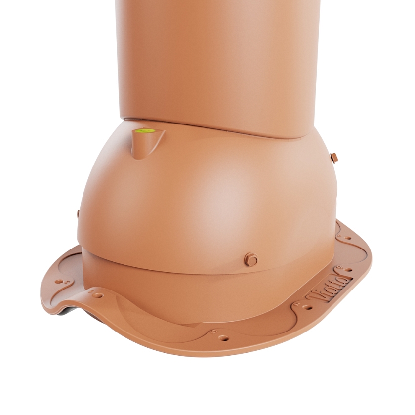 Труба вентиляционная Viotto Aero, M01 D125мм, терракотовый (RAL 8004)