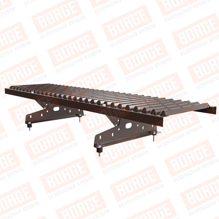 Мостик переходной NewLine 1,25м, коричневый шоколад (RAL 8017)