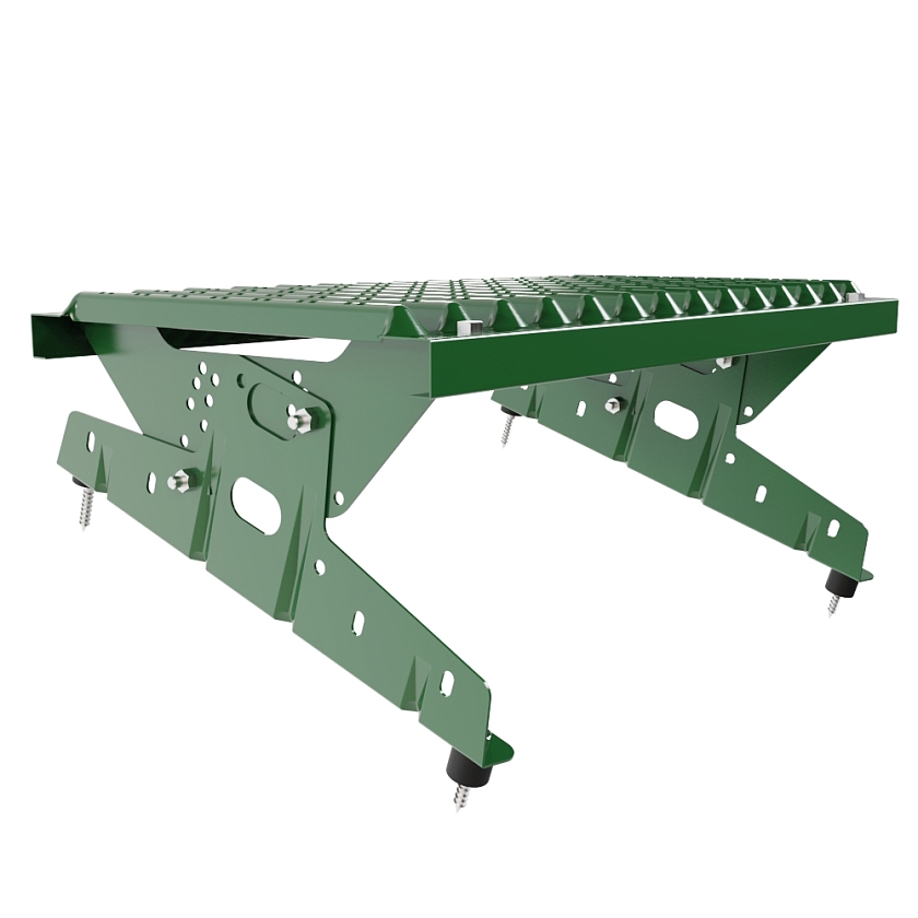 Ступень кровельная BORGE, лиственно-зеленый (RAL 6002)