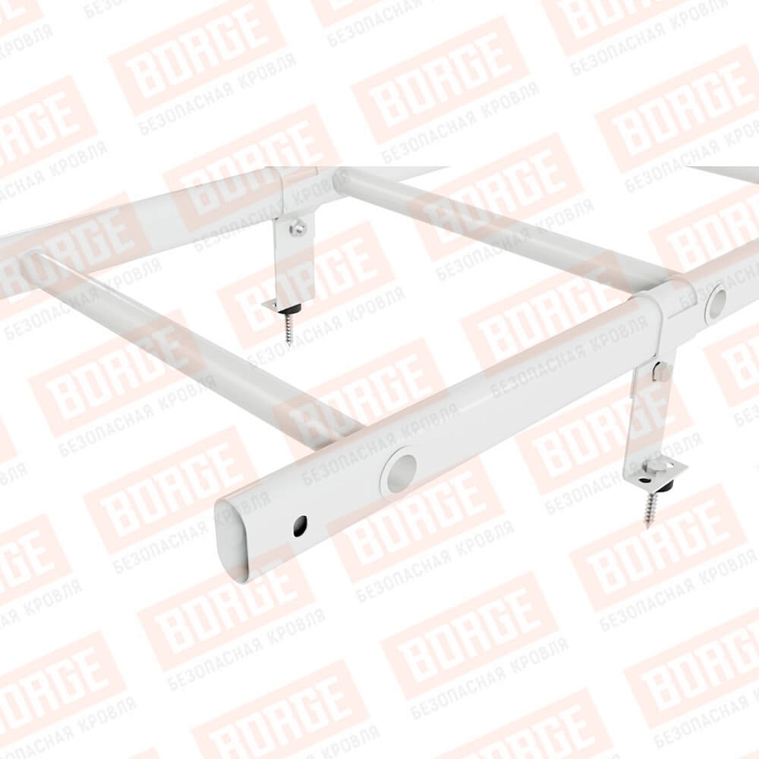 Комплект лестница кровельная NewLine 1,8м, сигнально-белый (RAL 9003)