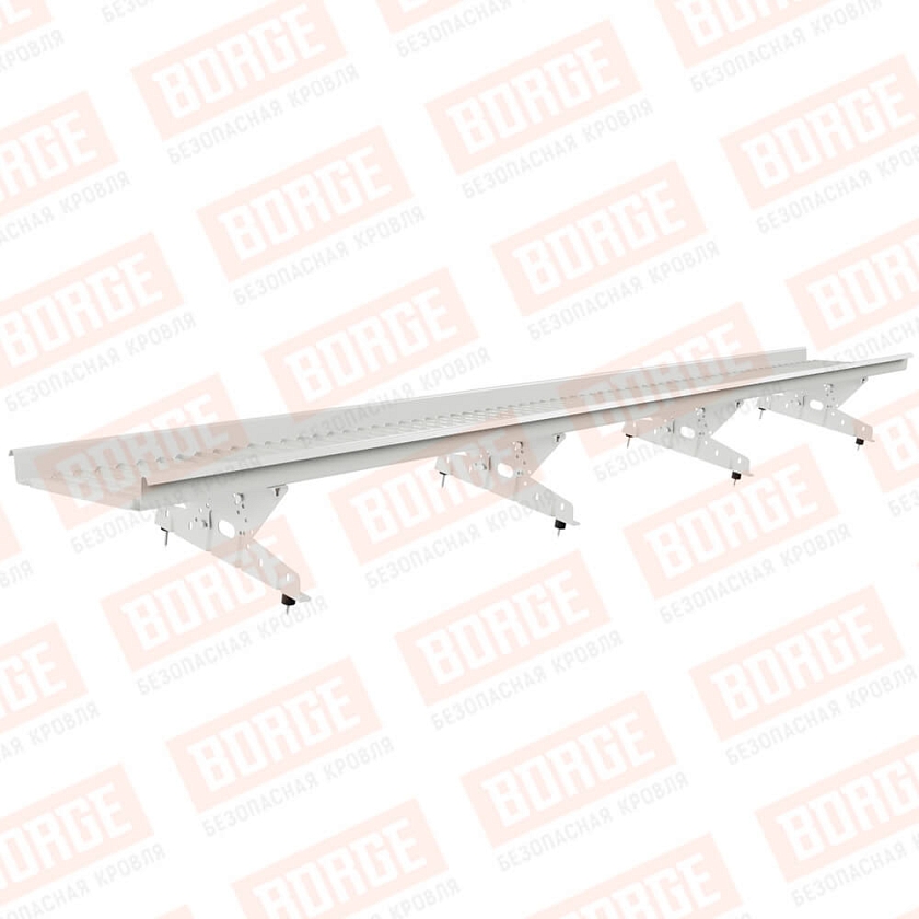 Мостик переходной BORGE 3м, сигнально-белый (RAL 9003)