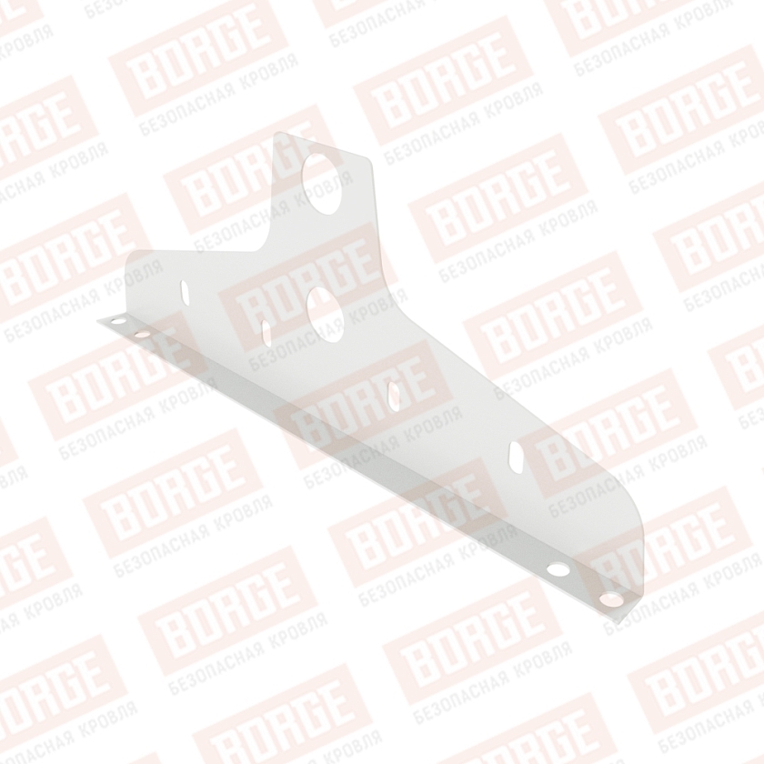 Универсальный кронштейн NewLine, D-25мм, сигнально-белый (RAL 9003)