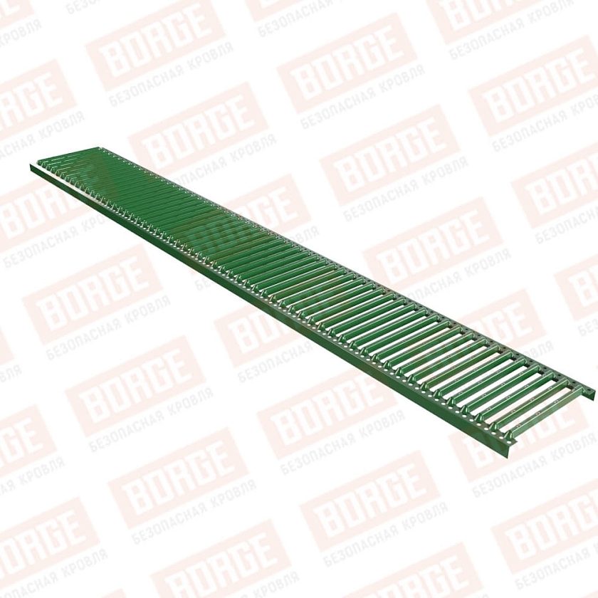 Платформа переходного мостика Русский Рубеж 2,5м, лиственно-зеленый (RAL 6002)