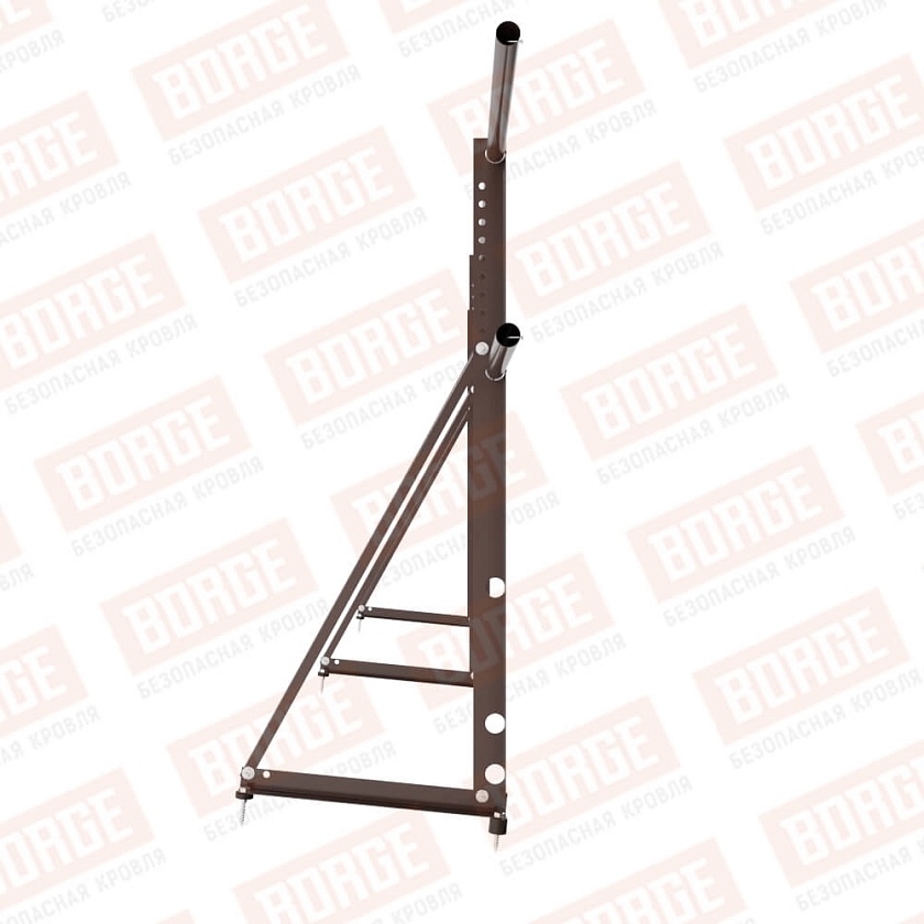 Ограждение декоративное NewLine H-90см, 3м, коричневый шоколад (RAL 8017)