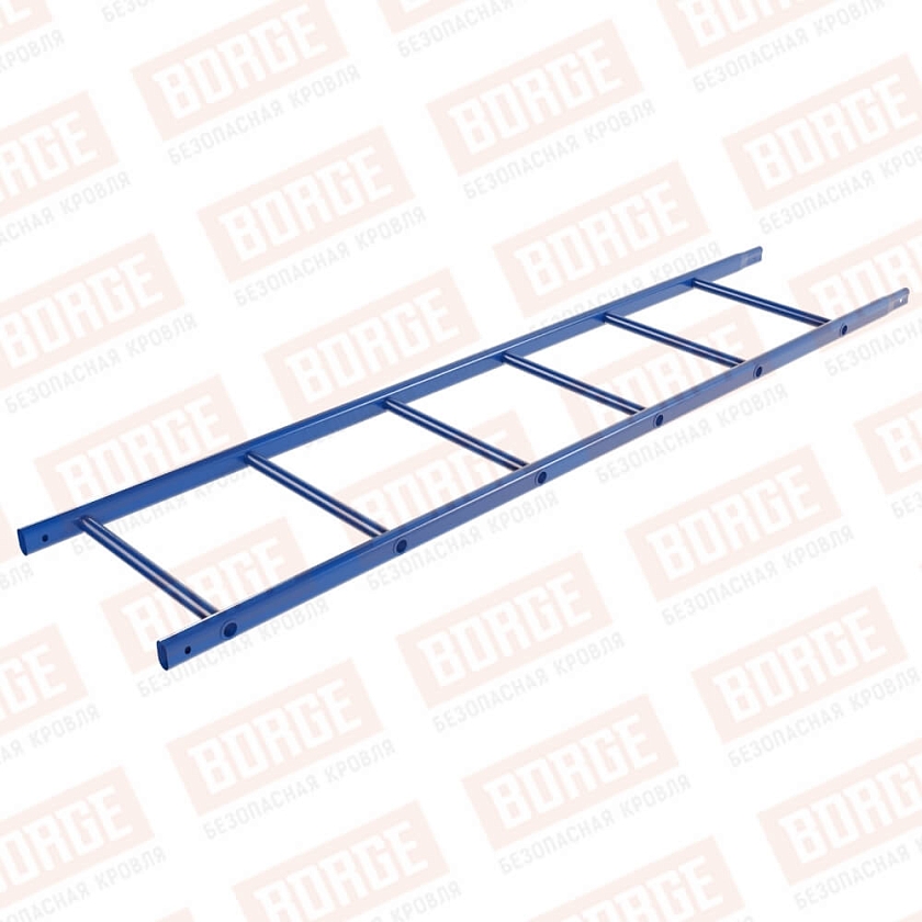 Лестница кровельная NewLine 1,8м, сигнально-синий (RAL 5005)