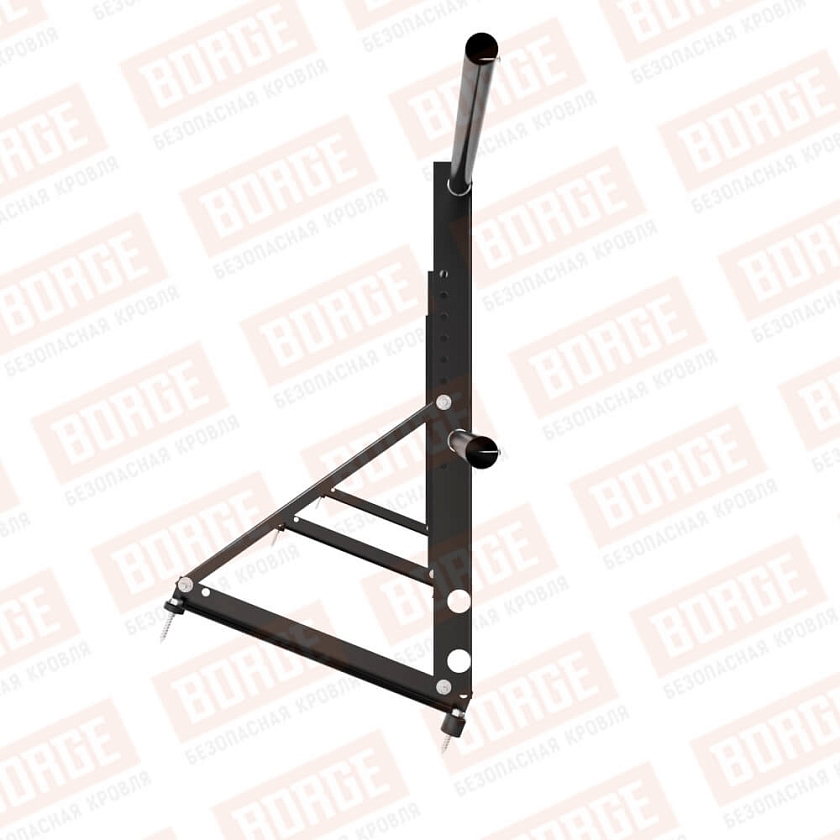 Ограждение декоративное NewLine H-60см, 3м, чёрный (RAL 9005)