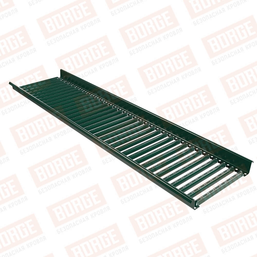 Платформа переходного мостика BORGE 1,5м, зеленый мох (RAL 6005)