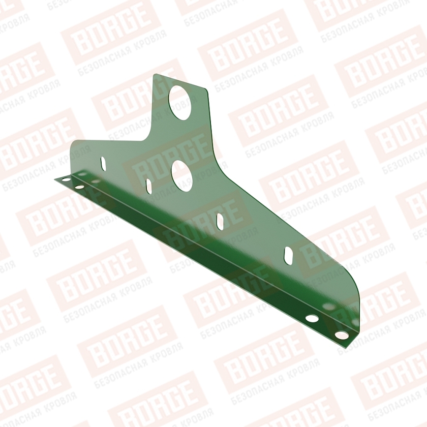 Универсальный кронштейн NewLine, D-25мм, лиственно-зеленый (RAL 6002)