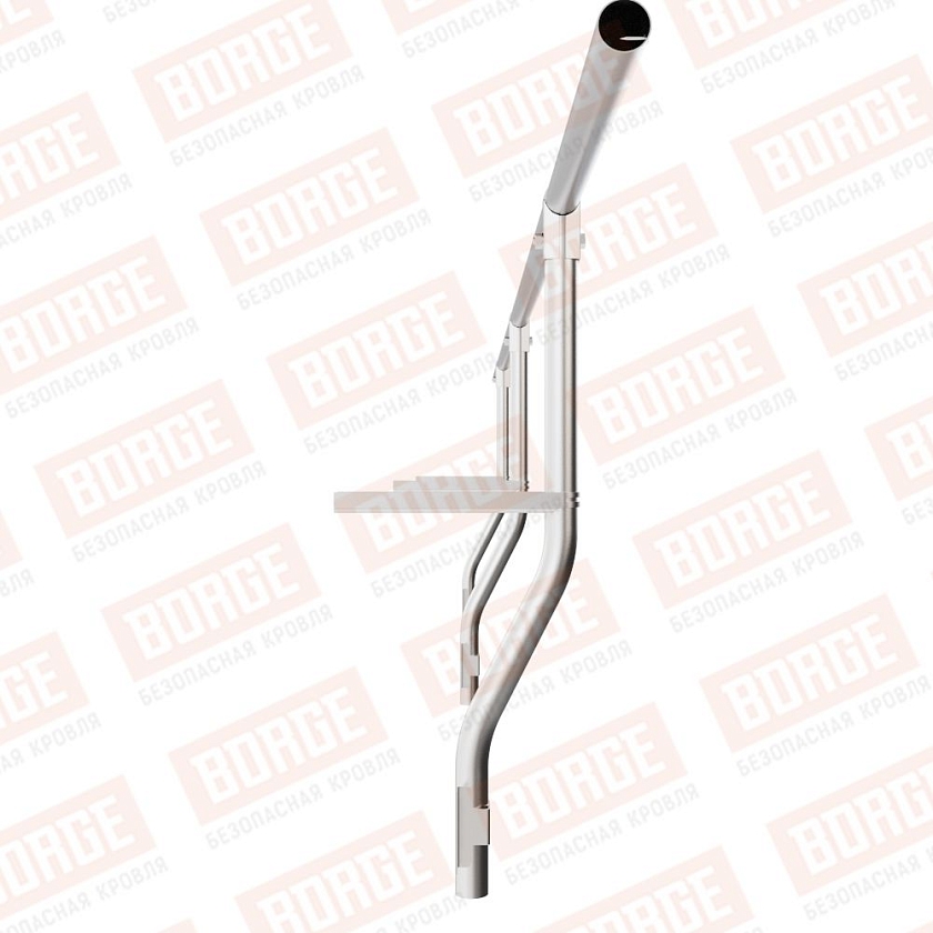 Ограждение парапетное BORGE H-30см, 3м, цинк