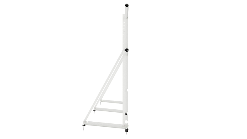 Ограждение кровельное NewLine H-90см, 3м, сигнально-белый (RAL 9003)