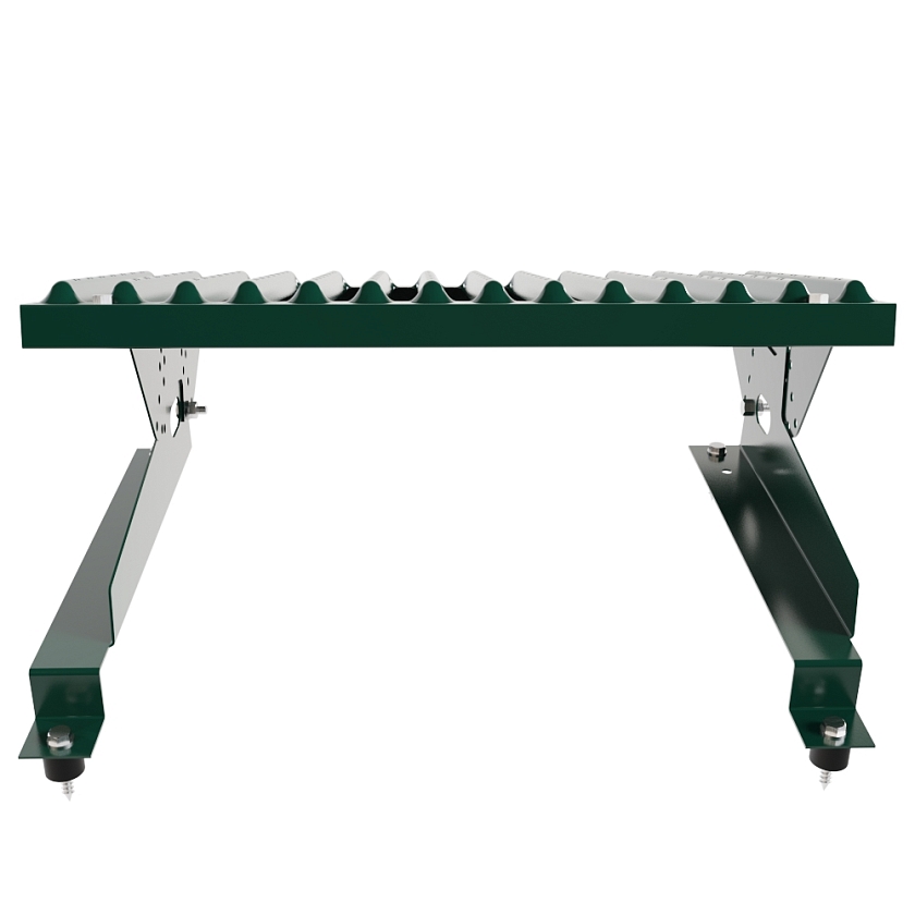 Ступень кровельная BORGE, для МЧ с высокой ступенькой, зеленый мох (RAL 6005), 350мм