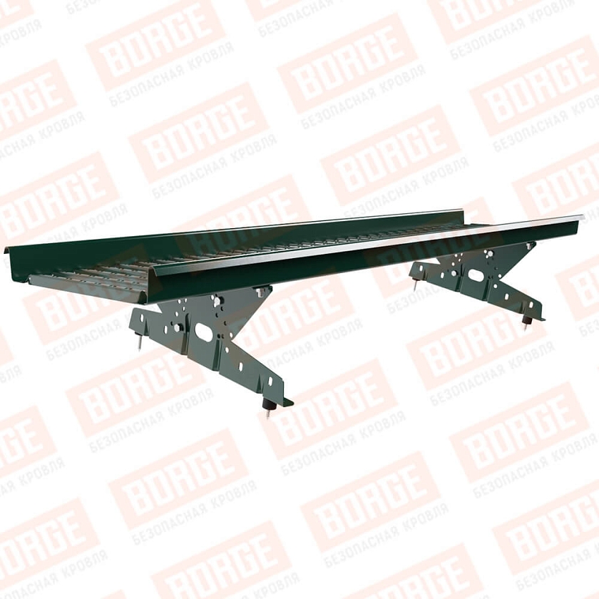 Мостик переходной BORGE 1,5м, зеленый мох (RAL 6005)