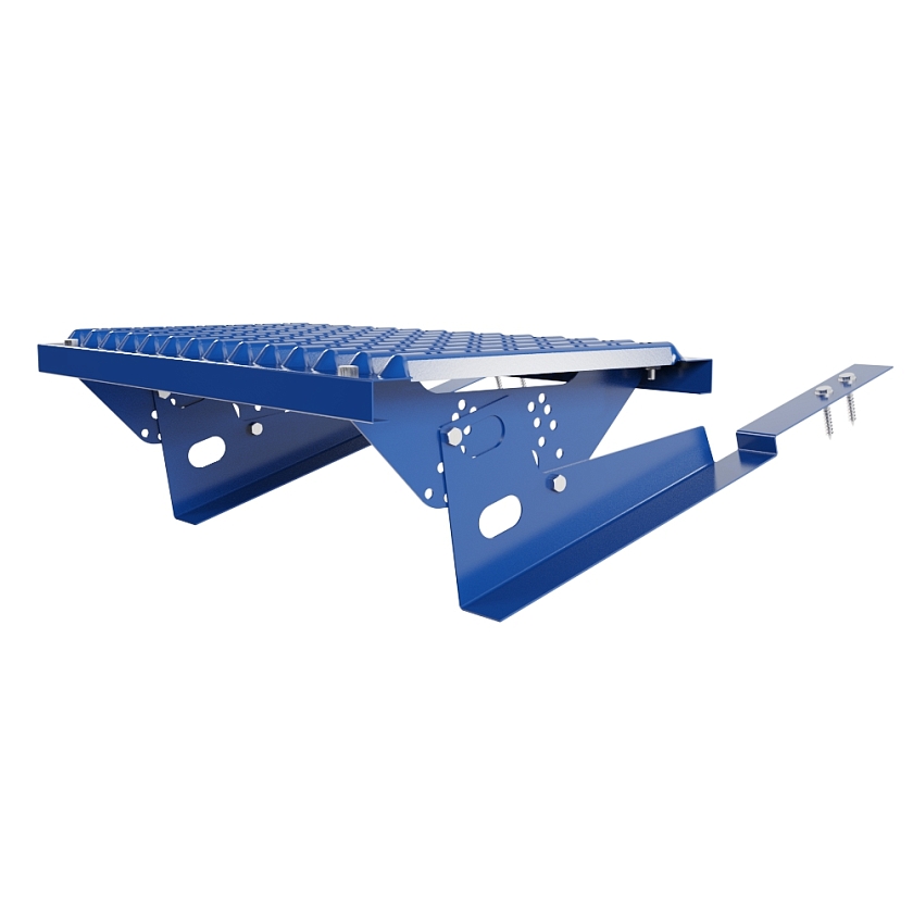 Ступень кровельная BORGE, для композитной кровли, сигнально-синий (RAL 5005)