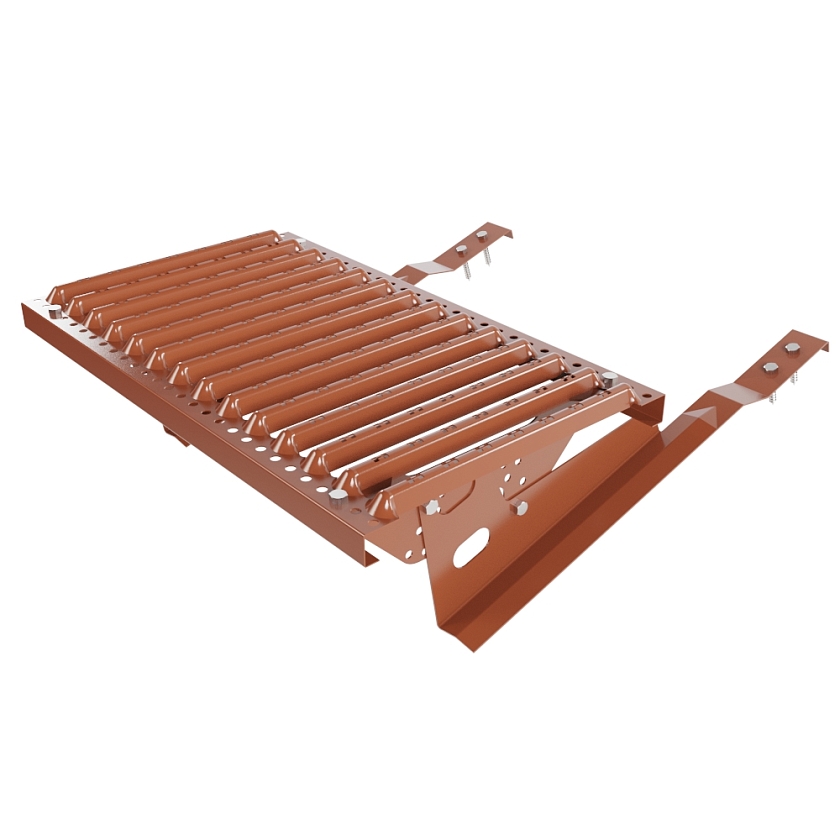 Ступень кровельная BORGE, для черепичной кровли, терракотовый (RAL 8004)