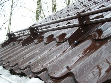Снегозадержатели для металлочерепицы